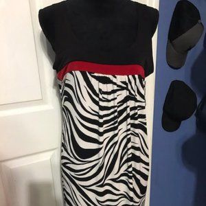 ZEBRA PRINT DRESS
